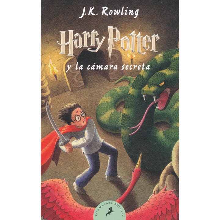 J. K. Rowling: Harry Potter y la Cámara Secreta (Harry Potter és a Titkok Kamrája spanyol nyelven)