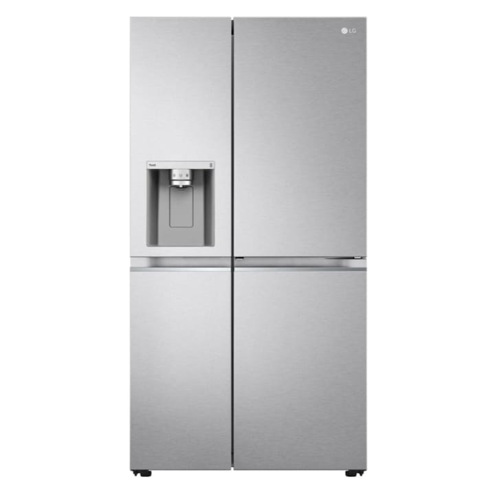 Frigider Side-by-Side LG GSJV71MBLE, clasa energetica E, 635 l, Total NoFrost, 179 cm inaltime, inox