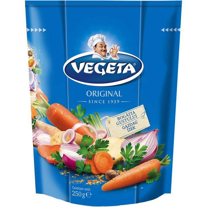 Baza pentru mancare, Vegeta, 250 g