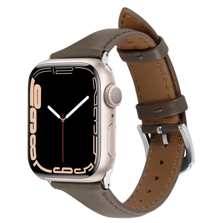 Spigen Kajuk Watch Band, khaki - Apple Watch 41mm/40mm/38mm, Okosóra kiegészítő