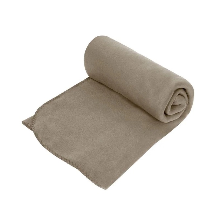 Одеяло Home, Поларено, Двойно, Полиестер, 220х240 см, Сив