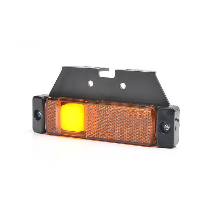 Lampa gabarit reflectorizanta, multifunctionala Universala Stanga/Dreapta WAŚ, LED portocaliu W45N 12/24V