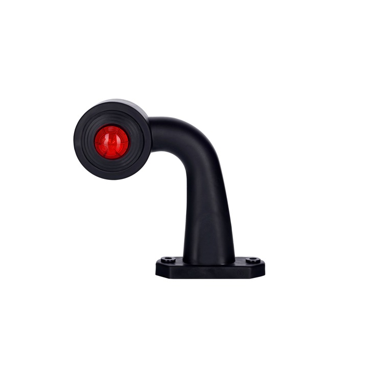 Lampa gabarit rotunda, Horpol, LED alb-rosu, marcaj dreapta, alimentare 12/24V