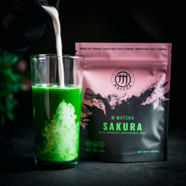 M Matcha Sakura 50g (50 adag) japán matcha tea por eMAG.hu