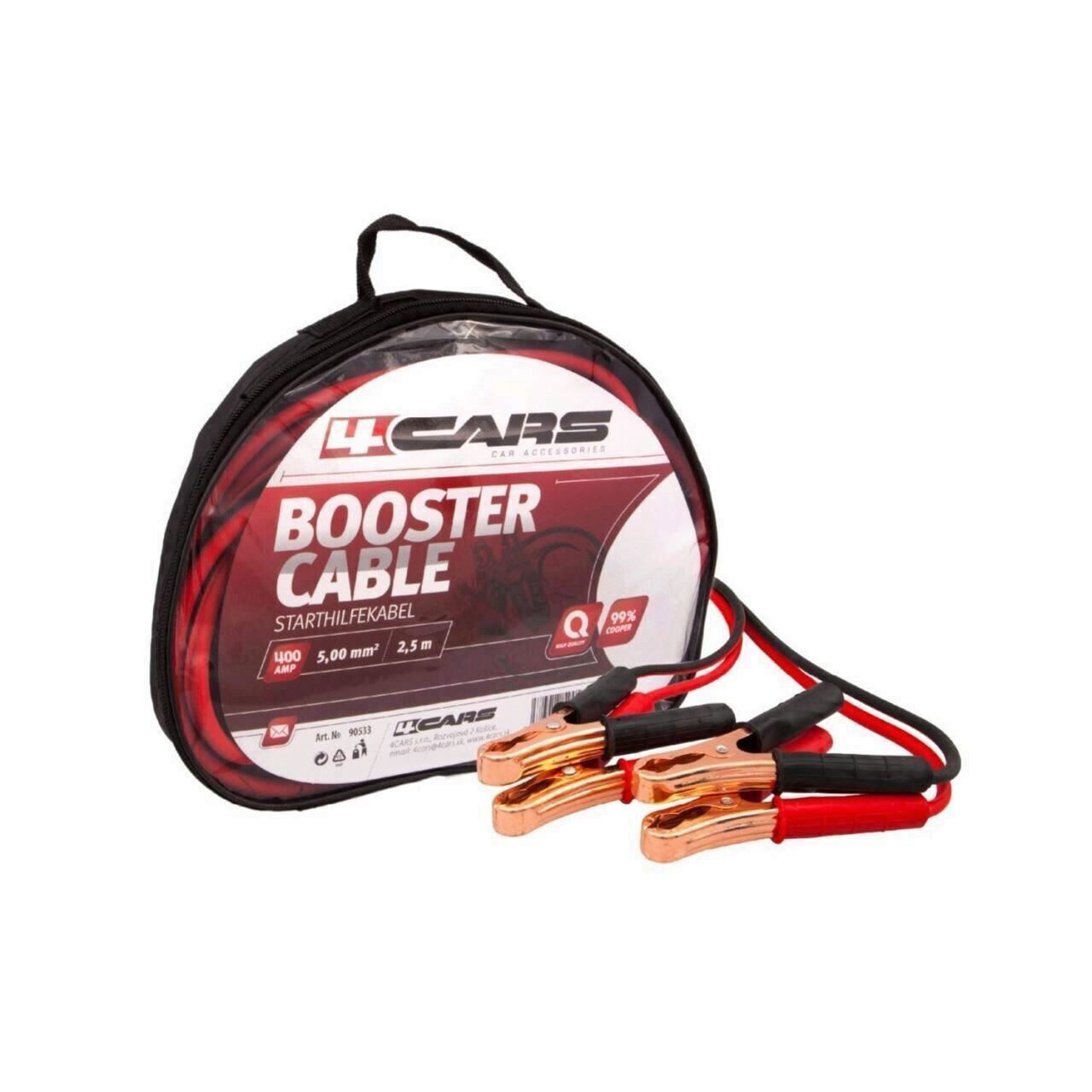 Set cabluri pornire Sal 4Cair, 400 A, lungime 2.5 m