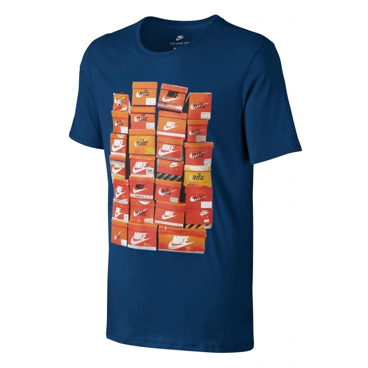 Tricou Nike Vintage Shoebox pentru barbati, Binary Blue, S