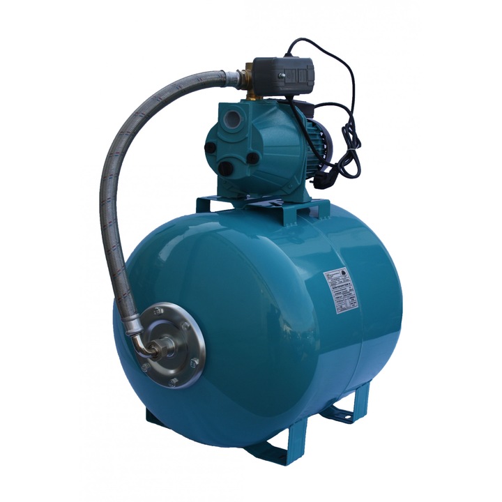 Hidrofor apa curata Omnigena OM5000/100, 1100 W, 230 V, 100 l capacitate vas expansiune, 60 l/min debit maxim, 50 m inaltime refulare, 9 m adancime absorbtie