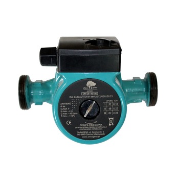 Pompa de recirculare apa curata/menajera Omnigena OM0033, 32-62 W, 230 V, 40 l/min debit maxim, 4 m inaltime refulare, 110°C temperatura maxima Pompa de recirculare apa curata/menajera Omnigena OM0033, 32-62 W, 230 V, 40 l/min debit maxim, 4 m inaltime refulare, 110°C temperatura maxima