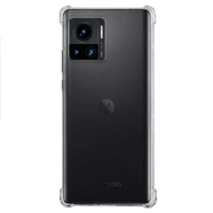 Antishock SILKASE átlátszó szilikon tok, Motorola, Edge 30 Ultra
