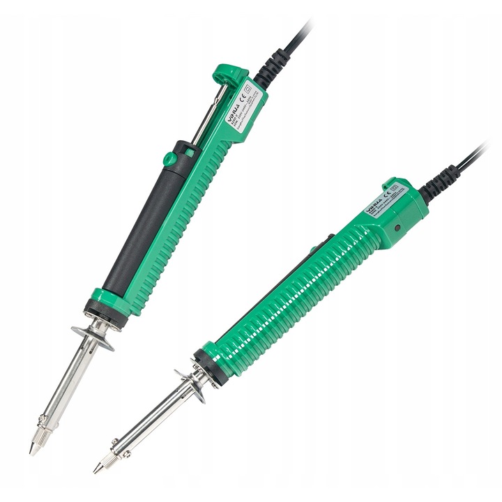 Set Dispozitiv De Sudura, Yihua, 929D-V, Putere De Lucru 30 W, Tensiune 230V/Ac, 50Hz, Diametru Duza 1,2 Mm, Confort Si Ergonomie In Utilizare, Temperatura Ambientului De Lucru 0℃〜40℃, Calitate Inalta A Executiei, Verde