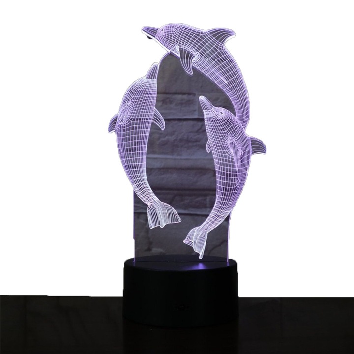 Lampa iluzie Gaopin, 3D LED