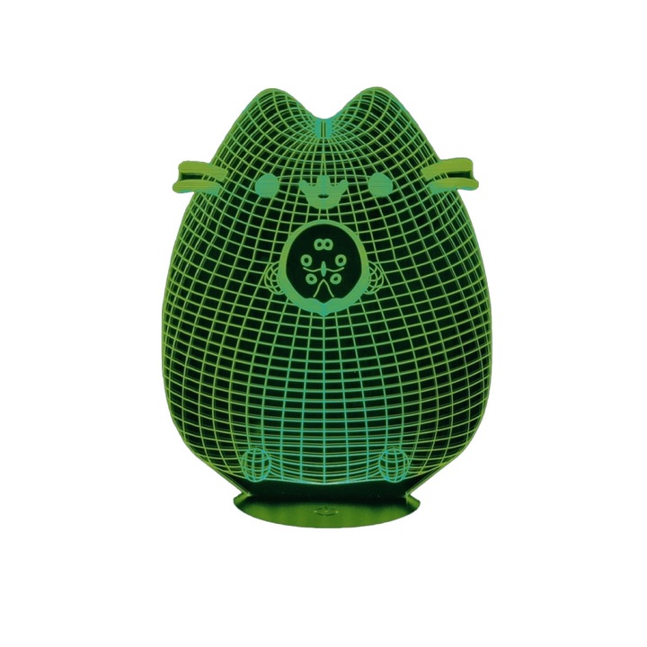 Lampa de veghe, Gaopin, 3D, Model Pisica, Transparent