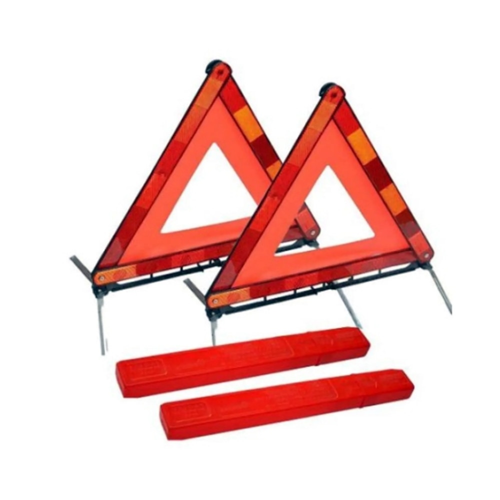 Kit Siguranta Auto OMC 2 Triunghiuri reflectorizante, Stingator
