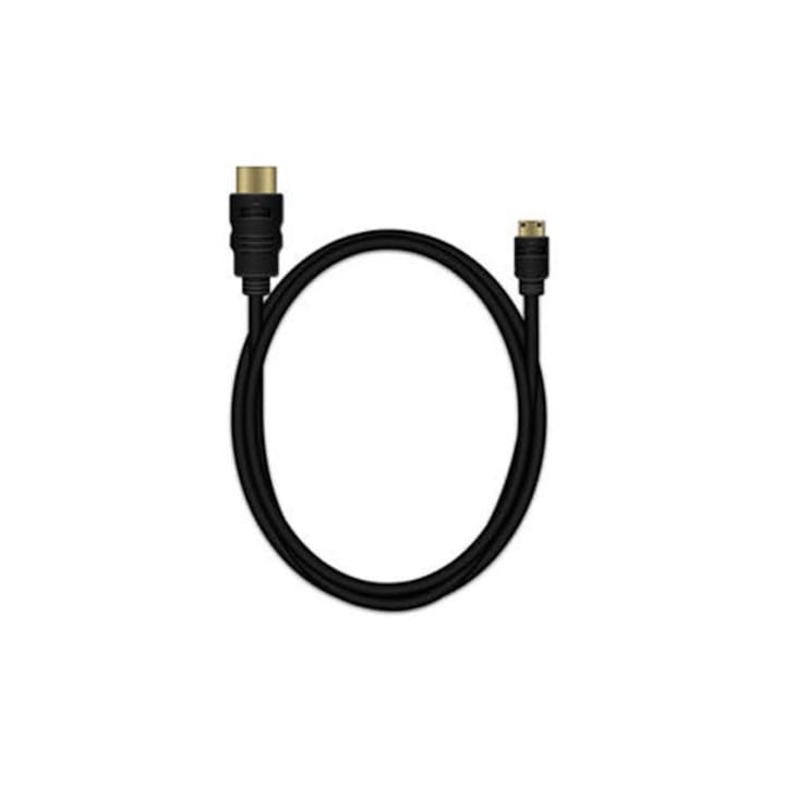 Cablu MediaRange, HDMI/MiniHDMI, cu Ethernet, 1.5 m, Negru