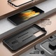 Telefon tok Samsung Galaxy S21 Ultra, Unicorn Beetle Pro, Supcase, fekete