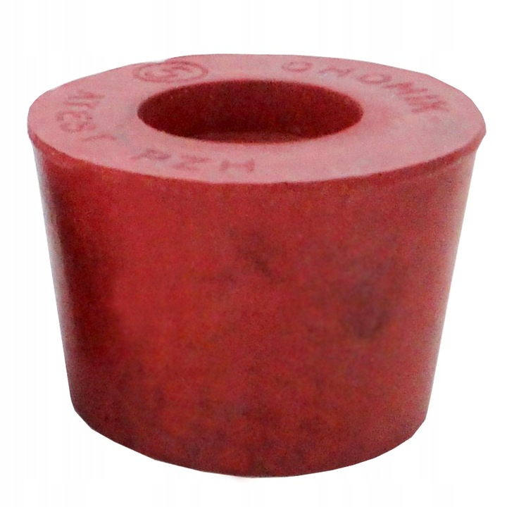 Chomik, Borosüveg dugó, Gumi, 4,7 x 5,5 cm, Piros