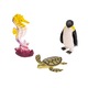 Aga Figurines tengeri állatok 8 db
