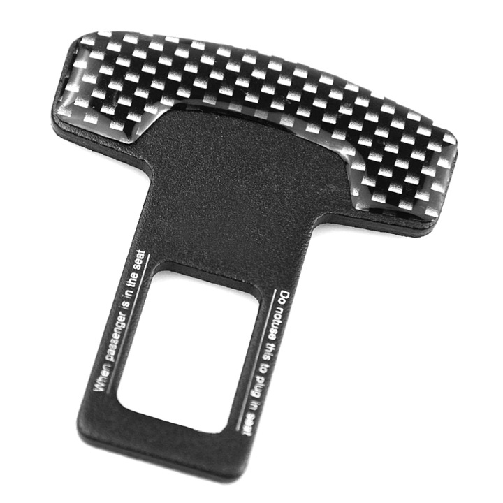 Adaptor centura falsa, Anulator sunet, CRT, Fake Belt, Metal, Imitatie carbon