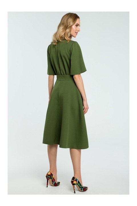 Női midi ruha, Made of Emotion, Hanioh, zöld, S INTL