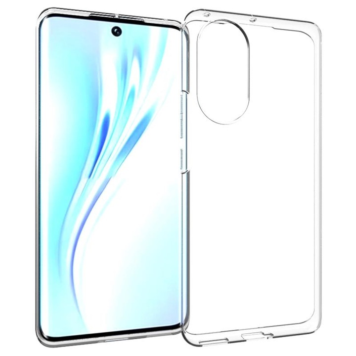 Honor 50 / Huawei Nova 9 kompatibilis szilikon hátlaptok, vékony, átlátszó, 1mm