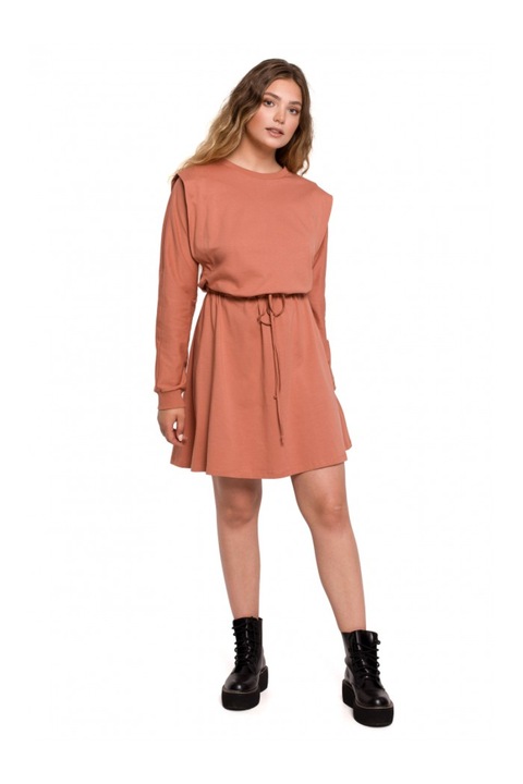 Bezs pamut ruha, Bézs, XL