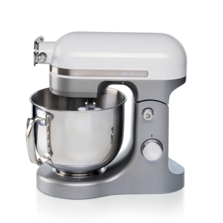 Миксер с купа Ariete, 1600 W, 11 скорости, 5.5 л, Бял/Сребрист