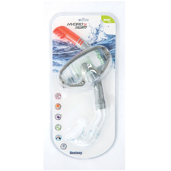 Set masti, Bestways, Plastic, Protectie UV, +14 ani, Transparent