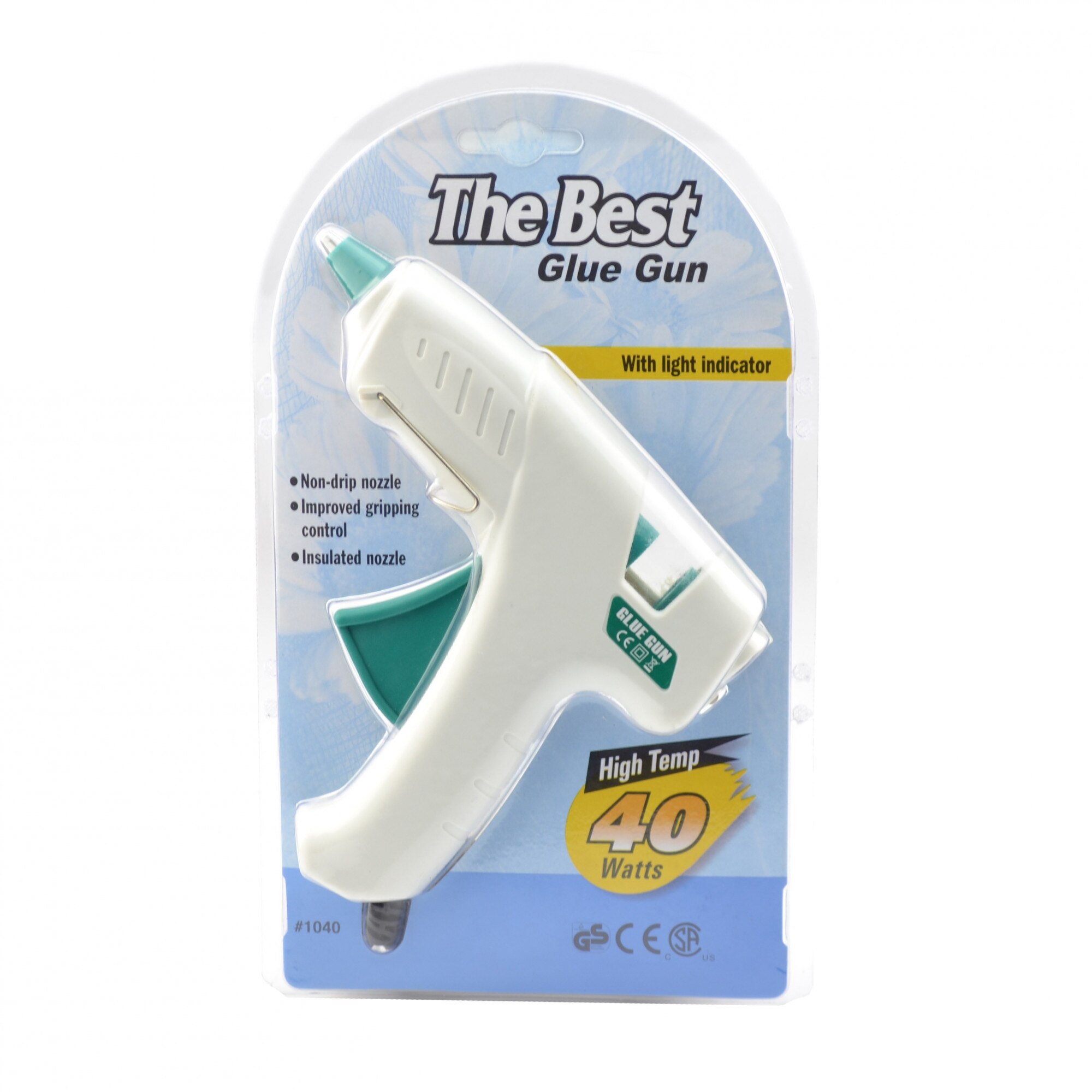 Pistol de lipit cu silicon cald, ProCart, 40 W, indicator LED