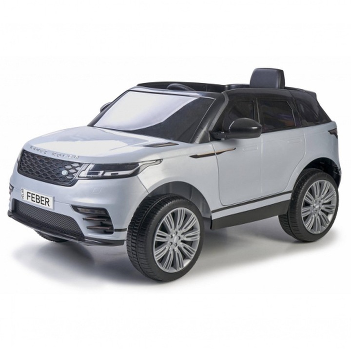 Elektromos autó, INJUSA, Range Rover, 6V akku, Szürke, 3+