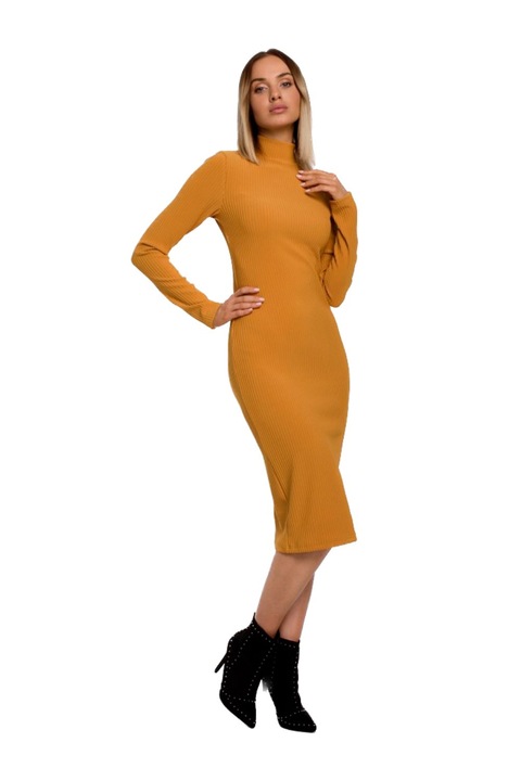 Ruha, polieszter / elasztan, sarga, Mustársárga