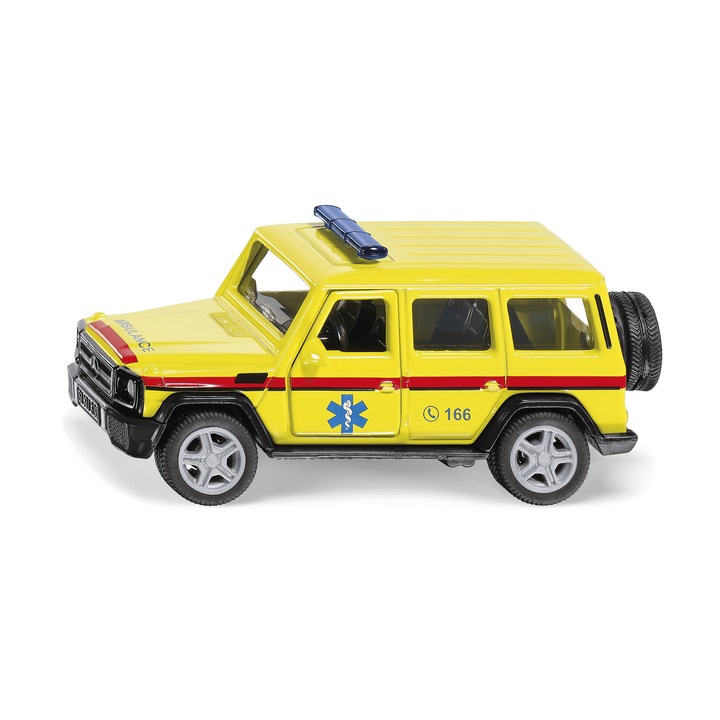 Macheta Siku Mercedes G65, Metal, 1:50, Galben