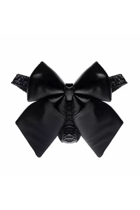 Chiloti dama, Satin, Negru, Marime universala