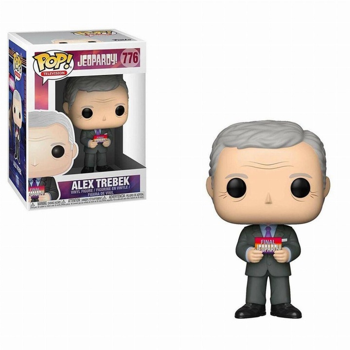 Фигурка Алекс Требек, Funko POP, 10 см, +3 години, Многоцветен