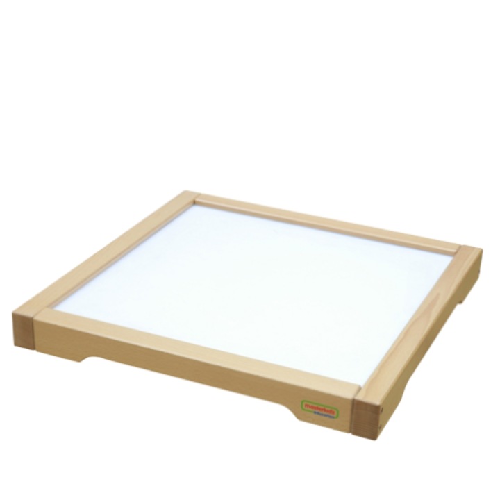 LED-doboz, Masterkidz, érzékelők, fa/műanyag, barna/fehér, 3+