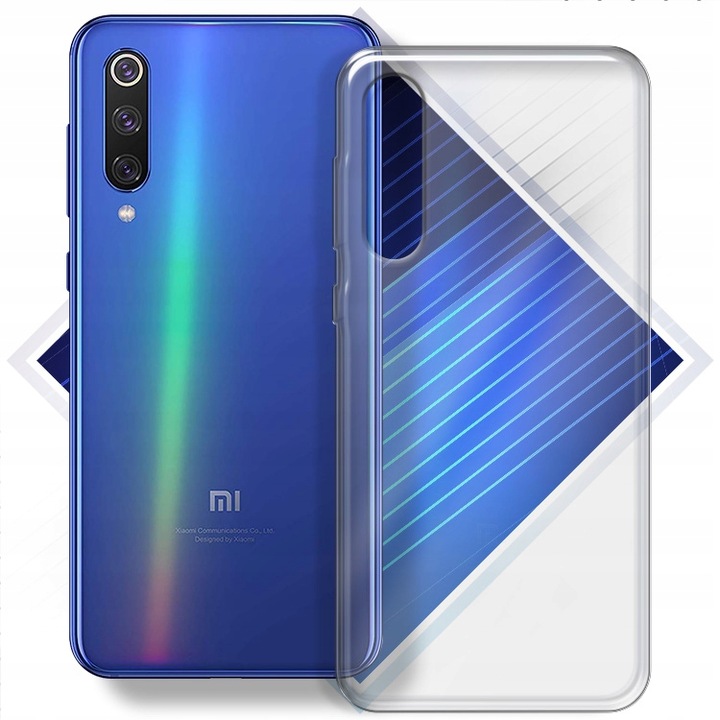 Husa pentru telefon, Martech, TPU, Xiaomi MI 9, Transparent