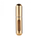 Sticluta Reincarcabila Parfum, cu Atomizor, Ideal pentru Calatorii, Travel-Size, 5 ml, Auriu, eKrom