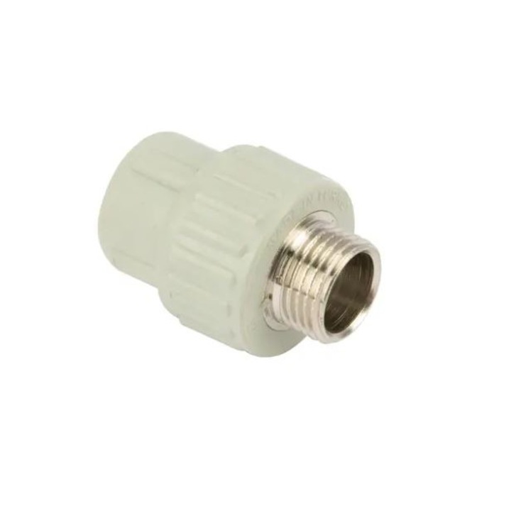 Ppr връзка сив 20 mm връзка 1/2 външна резба