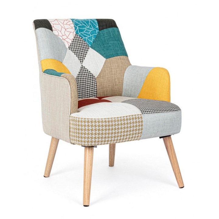 Galatea textilkárpitos fotel 60x67x79 cm