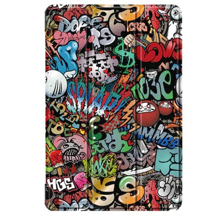 Husa compatibila cu Apple iPad Pro 11 2020, Tip carte, Bounce Comando, Protectie completa, Stand, Multicolor