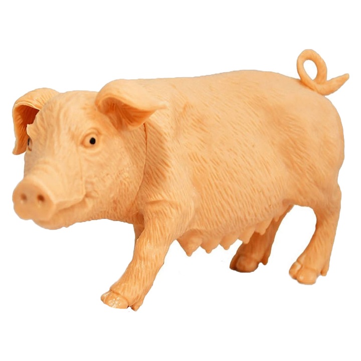 Figurina porc 12 cm DY1005, Bej