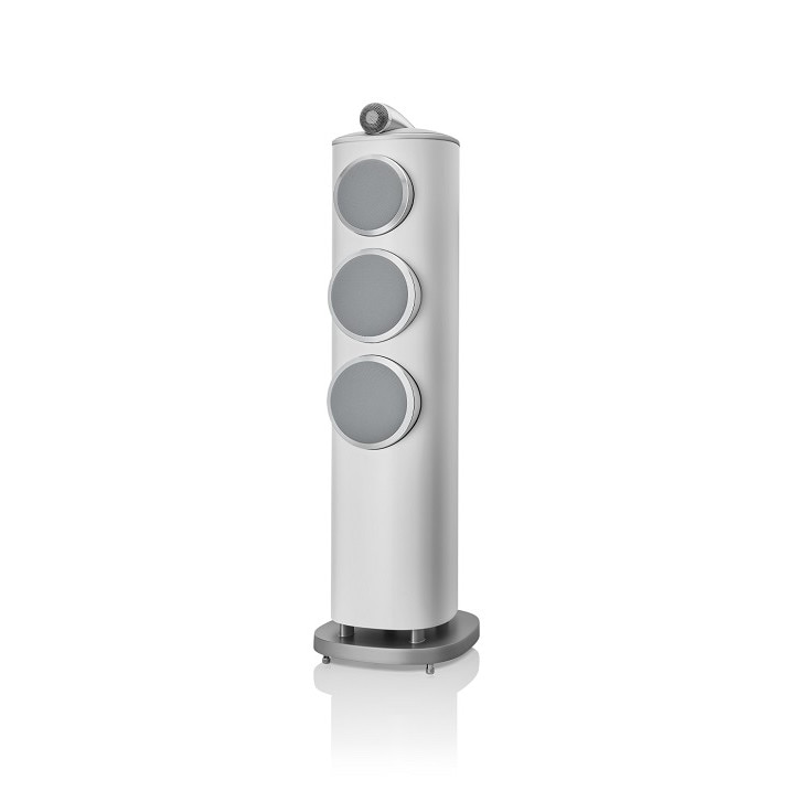 Set 2 Boxe de podea Bowers & Wilkins 804 D4, 200 W, Alb