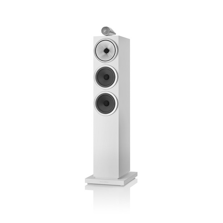 Set 2 Boxe de podea Bowers & Wilkins 703 S3, 200 W, Alb