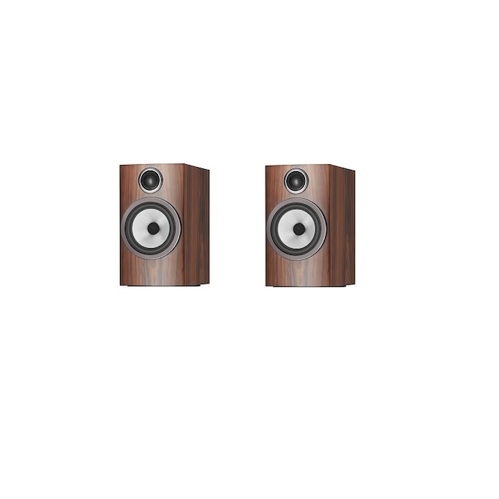 Комплект от 2 високоговорителя за рафтове, Bowers & Wilkins 706 S3, 120 W, мока