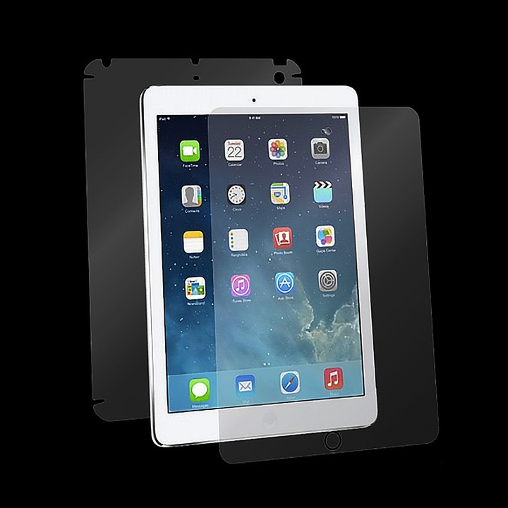 Teljes védőfólia készlet Apple iPad Air 5. generációs 9,7 hüvelykes táblagéphez (2017) Regenerálható szilikon hidrogél, rugalmas hidrokristály, teljes ragasztó, egyszerű telepítés