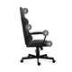 Scaun de birou Mark Adler, directorial, Boss 4.2, Mesh, piele ecologica Tilt Plus, Negru