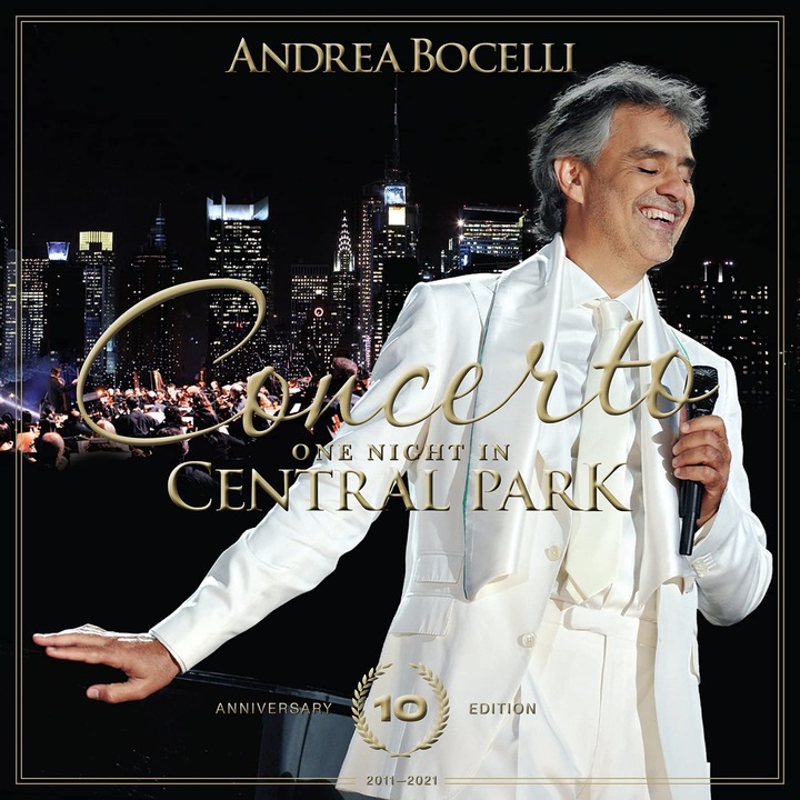 Andrea Bocelli - Concerto: One Night In Central Park (10th Anniversary CD+DVD)
