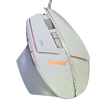 Mouse gaming BANDA X3-W , 7D ,Led , Alb Mouse gaming BANDA X3-W , 7D ,Led , Alb