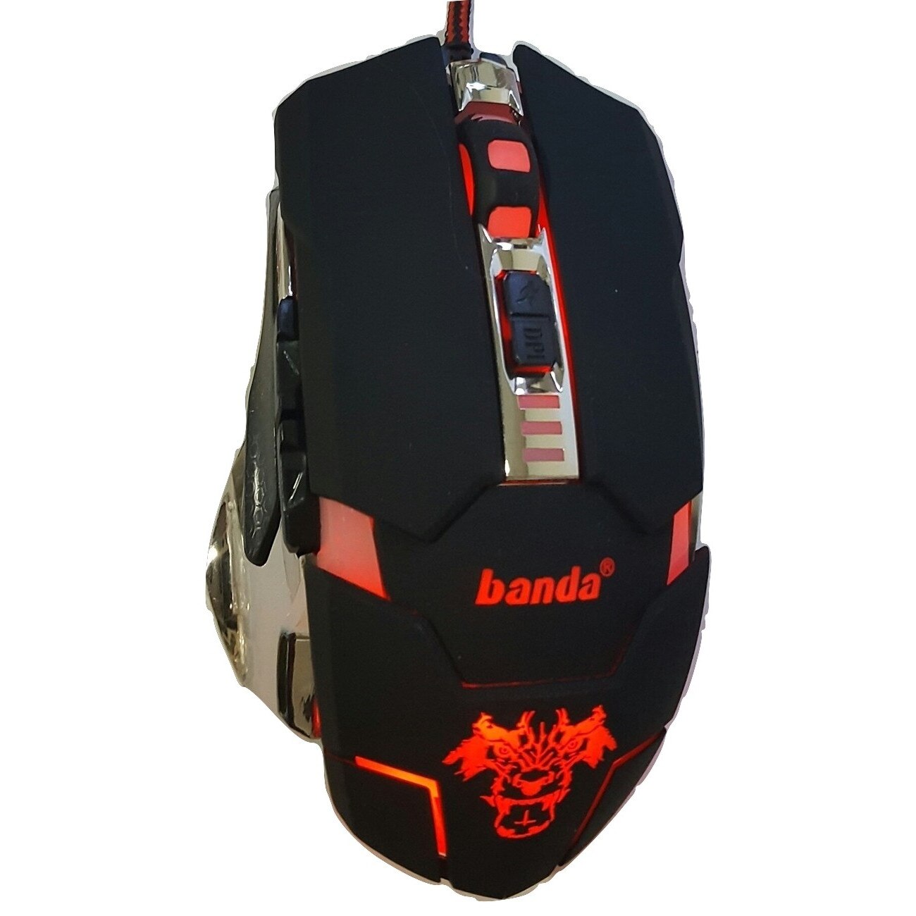 Mouse gaming BANDA X2-B , 6D , Led , Negru