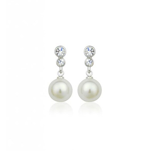 Cercei Silver Pearls