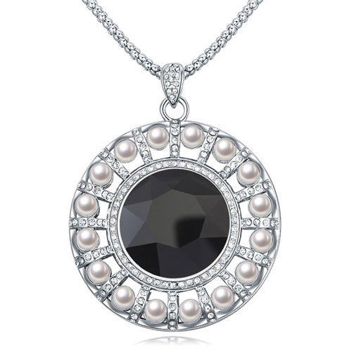 Colier lung Black Eye